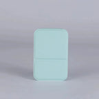 Solid Color PU Leather Portable Foldable Makeup Mirror — product photo 6 of 6