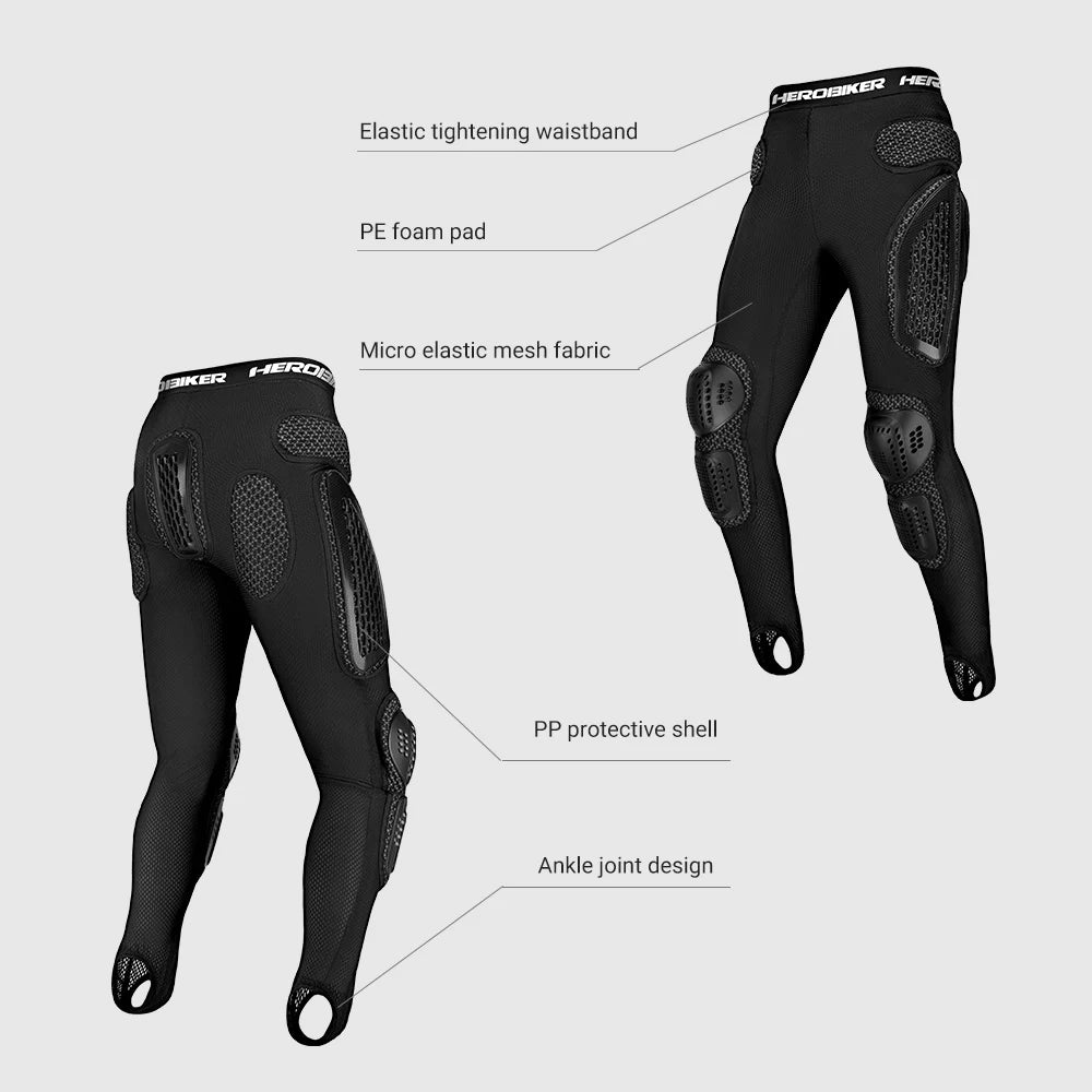 Motorcycle Body Armor Moto Pants Outdoor Motocross Riding — product photo 3 of 6