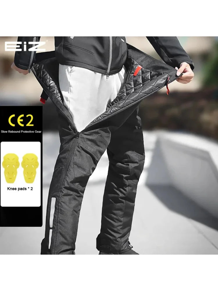 Winter Waterproof Motorcycle Padded Touring Moto Pants Men's — product photo 4 of 6