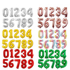32 Inch Large Number Balloons 0-9 — product photo 2 of 6