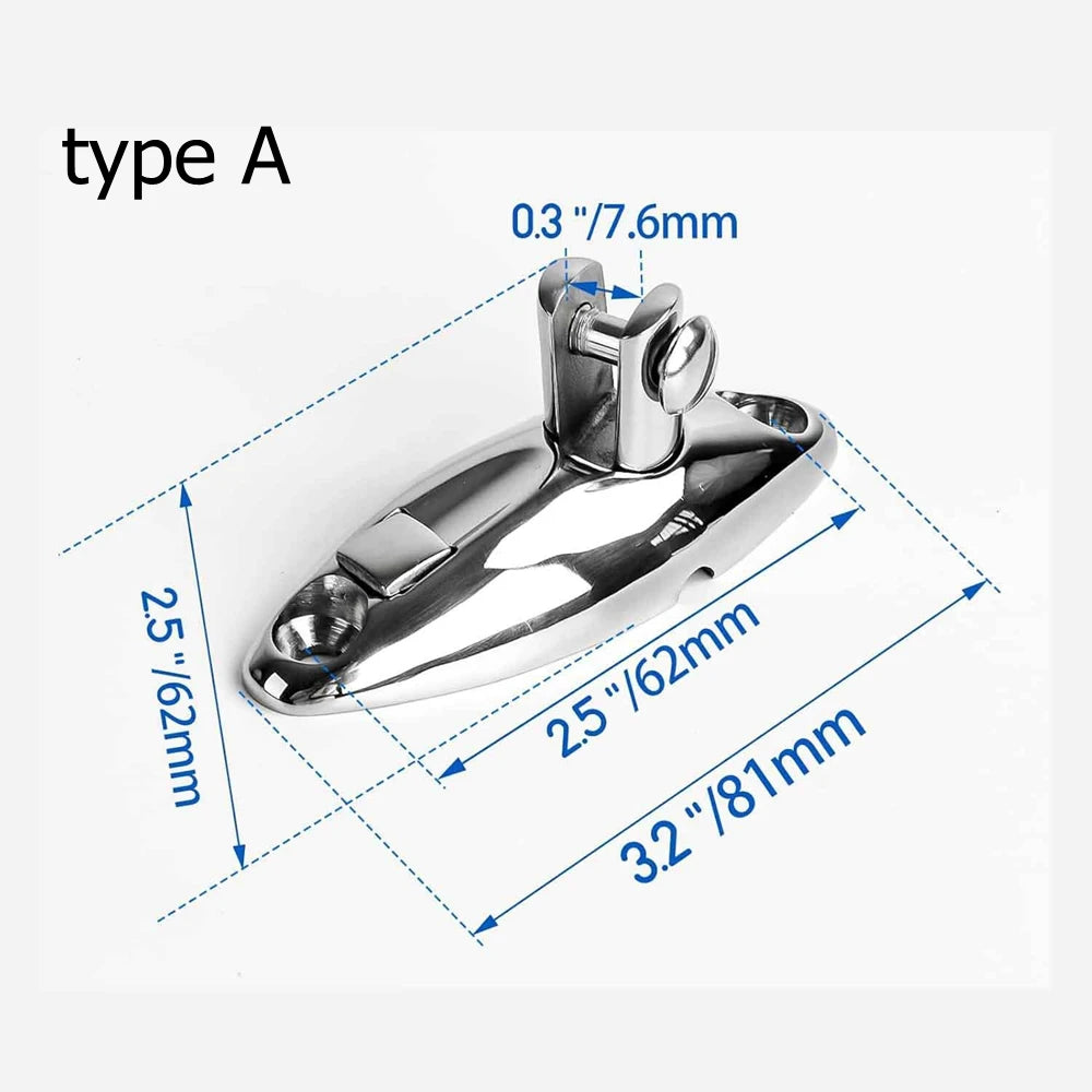 Quick Release Boat Top Deck Hinge Boat Canopy — product photo 2 of 6