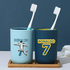Football Star Series Multifunction Wash Tooth Cup Portable — main product photo