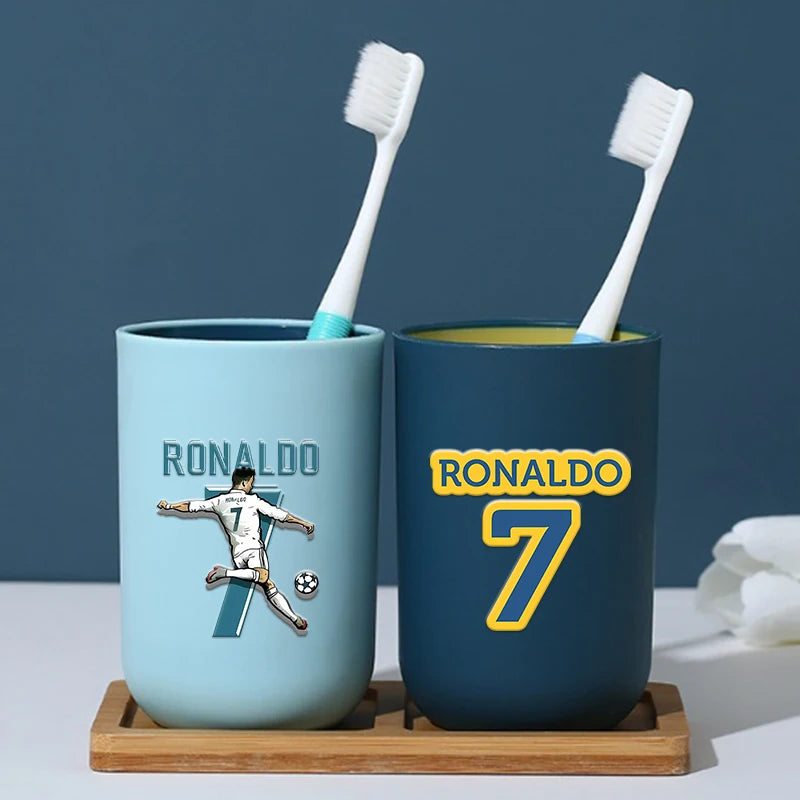 Football Star Series Multifunction Wash Tooth Cup Portable — main product photo