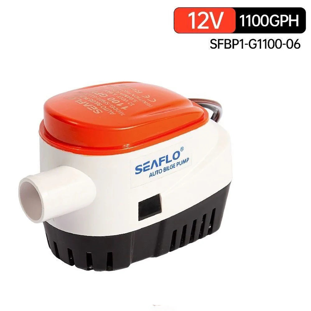 1100GPH12V Automatic Boat Bilge Pump with Float Switch — main product photo