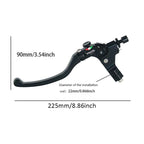 Motorcycle Brake Clutch Master Cylinder Lever Handle Universal — product photo 2 of 6