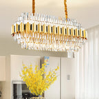 Modern Home Luxury Stainless Steel Crystal Chandelier Hotel — product photo 3 of 5