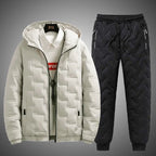 Tracksuit Men Winter Warm Men Down Cotton Jacket — product photo 3 of 6