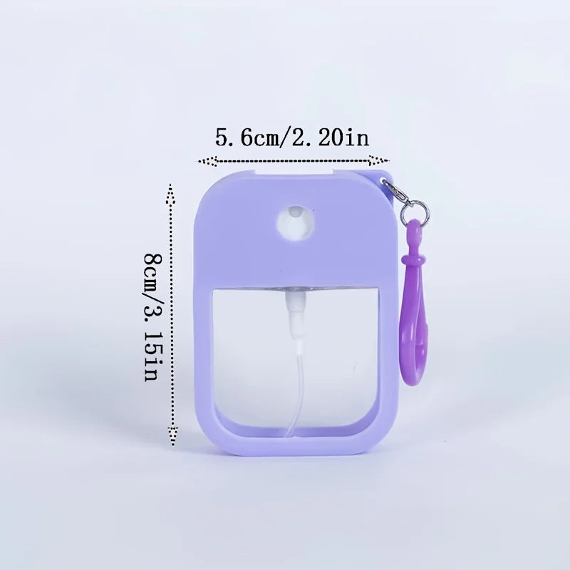 1/3PCS Mini Refillable Spray Bottle 45ml with Keychain — product photo 3 of 6