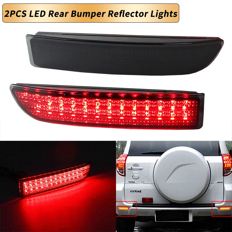 LED Rear bumper reflector light tail brake stop — main product photo