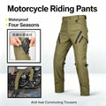Waterproof Motorcycle Pants Breathable Elastic High Waisted Anti — main product photo