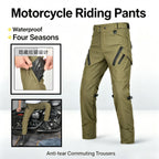 Waterproof Motorcycle Pants Breathable Elastic High Waisted Anti — main product photo