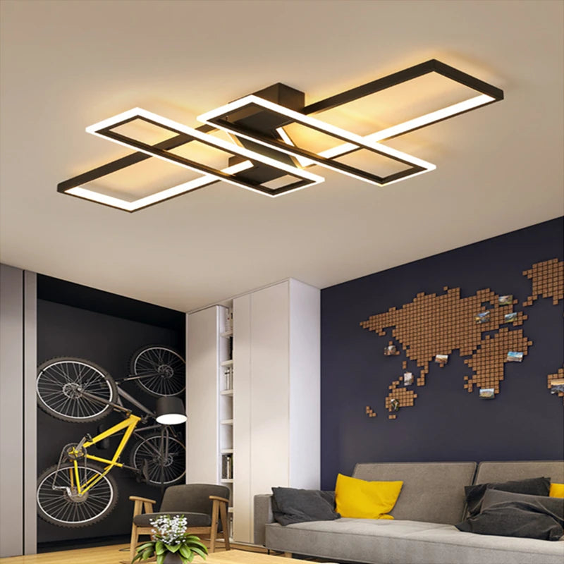 Modern Led Chandeliers For Living Dining Room Bedroom — product photo 2 of 6