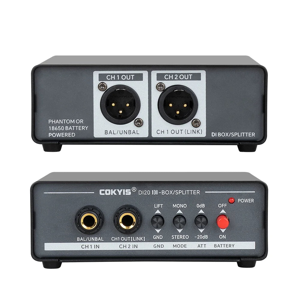 DI BOX Active Two-Channel Audio System High Frequency — product photo 4 of 5