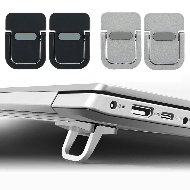 2pcs/Set Mini Portable Laptop Stand Riser Desktop Height — product photo 5 of 6
