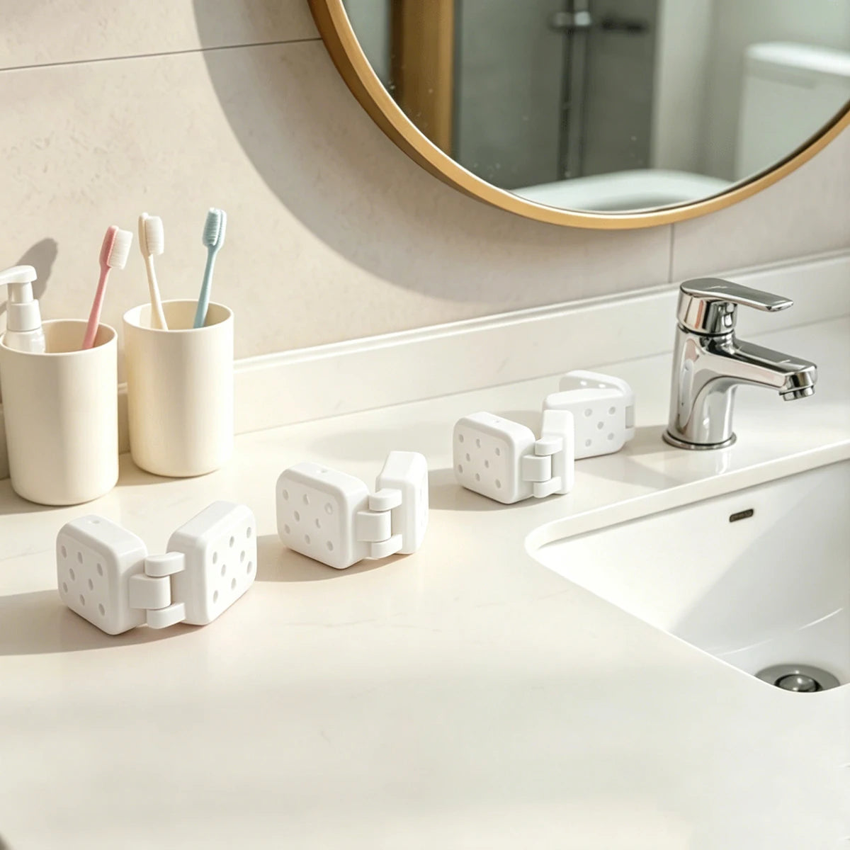 4-Pack Electric Toothbrush Head Protectors — product photo 5 of 6