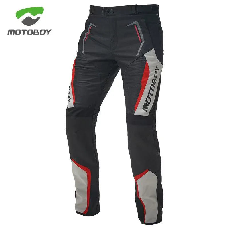 Moto Boy Men's Breathable Motorcycle Pants — product photo 4 of 6