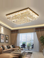 Dimmable LED Crystal Stainless Steel Lamparas De Techo — product photo 6 of 6