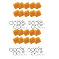 Compact 20Pcs Engine Oil Filter Elements For Toyota — main product photo