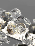 Mordern Luxury Sun Flower Crystal Rings Chandeliers For — product photo 6 of 6