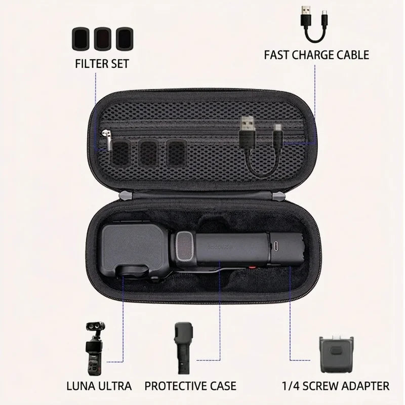 Portable Storage Bag for Insta360 Luna Ultra Camera — product photo 3 of 6