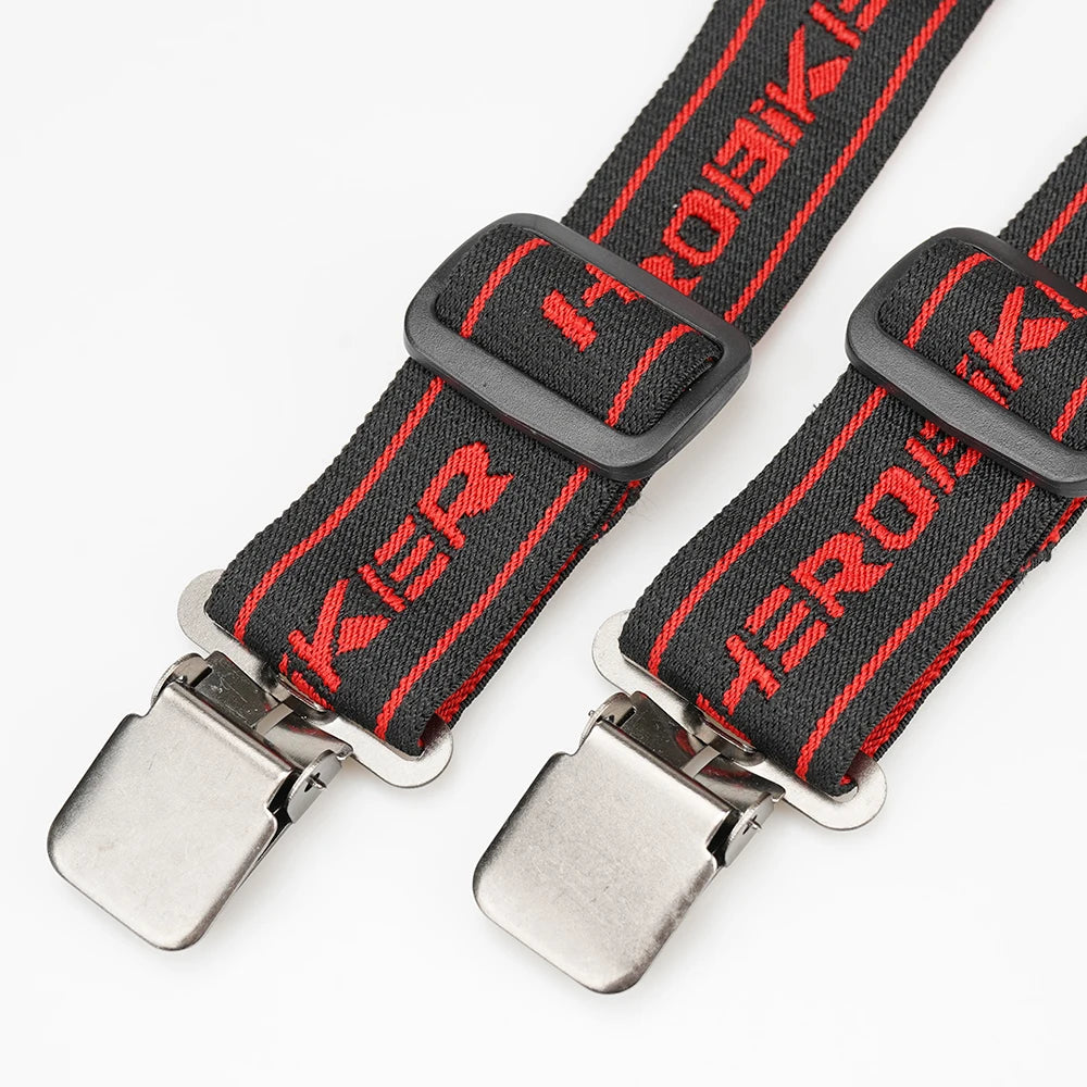 Motorcycle Pants Suspenders High Elastic Adjustable Motorbike Riding — product photo 5 of 6