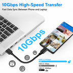 USB 3.2 Type C to A Cable 10Gbps