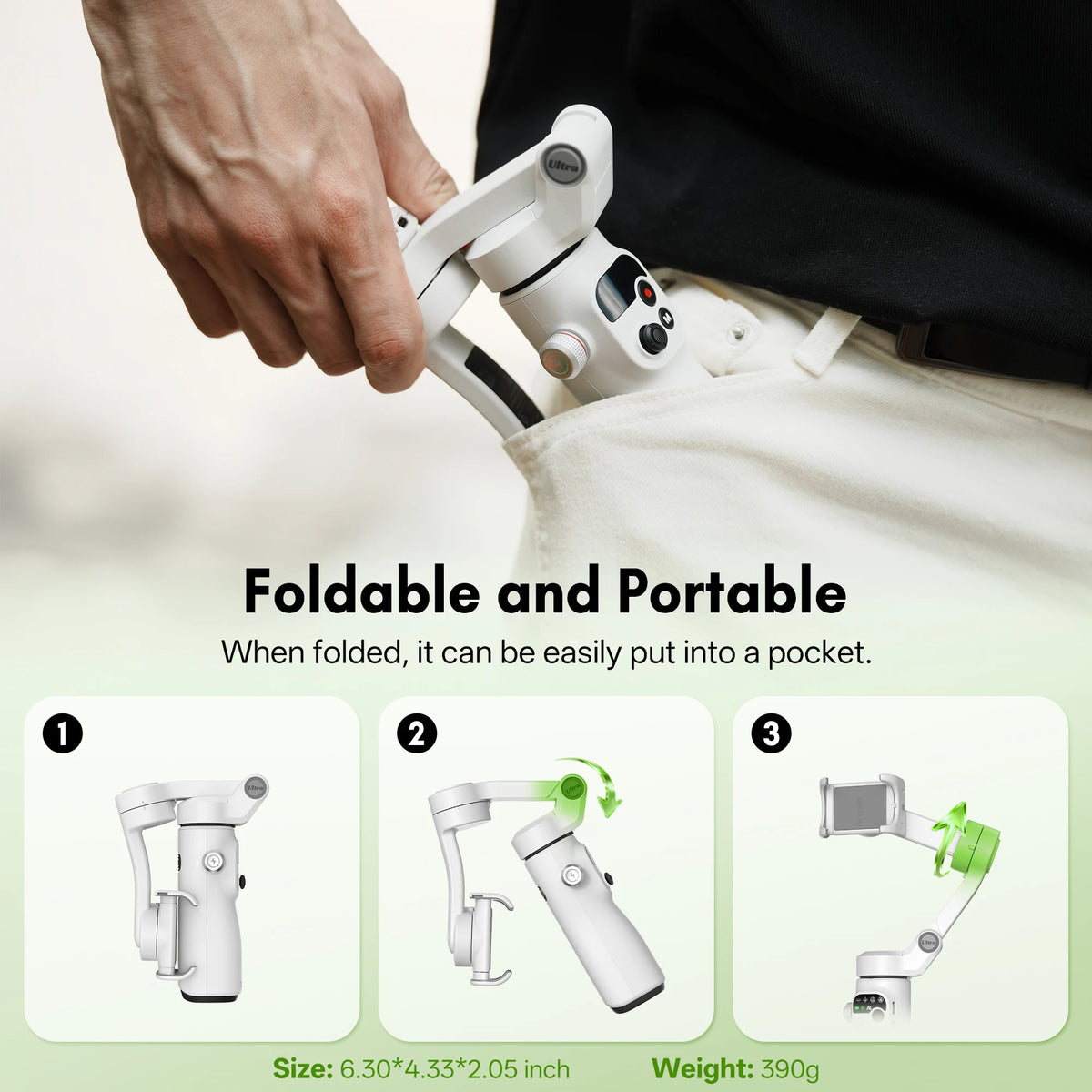 ZHIYUN Official SMOOTH Q5 Ultra Phone Gimbal Stabilizer — product photo 6 of 6