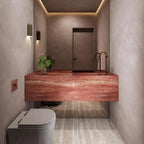 #Luxury Marble Sink: Deep Integrated Undermount Basin — main product photo