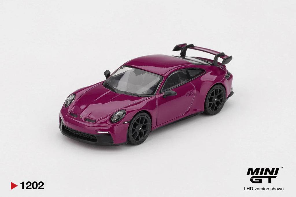 MINIGT 1/64 Porsche 911 (992.1) Rubystone Red Set — product photo 5 of 6