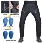 VOLERO Men's Summer Mesh Motorcycle Riding Pants Breathable — product photo 2 of 5