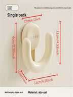 White Suction Cup Shoe Rack — product photo 5 of 6