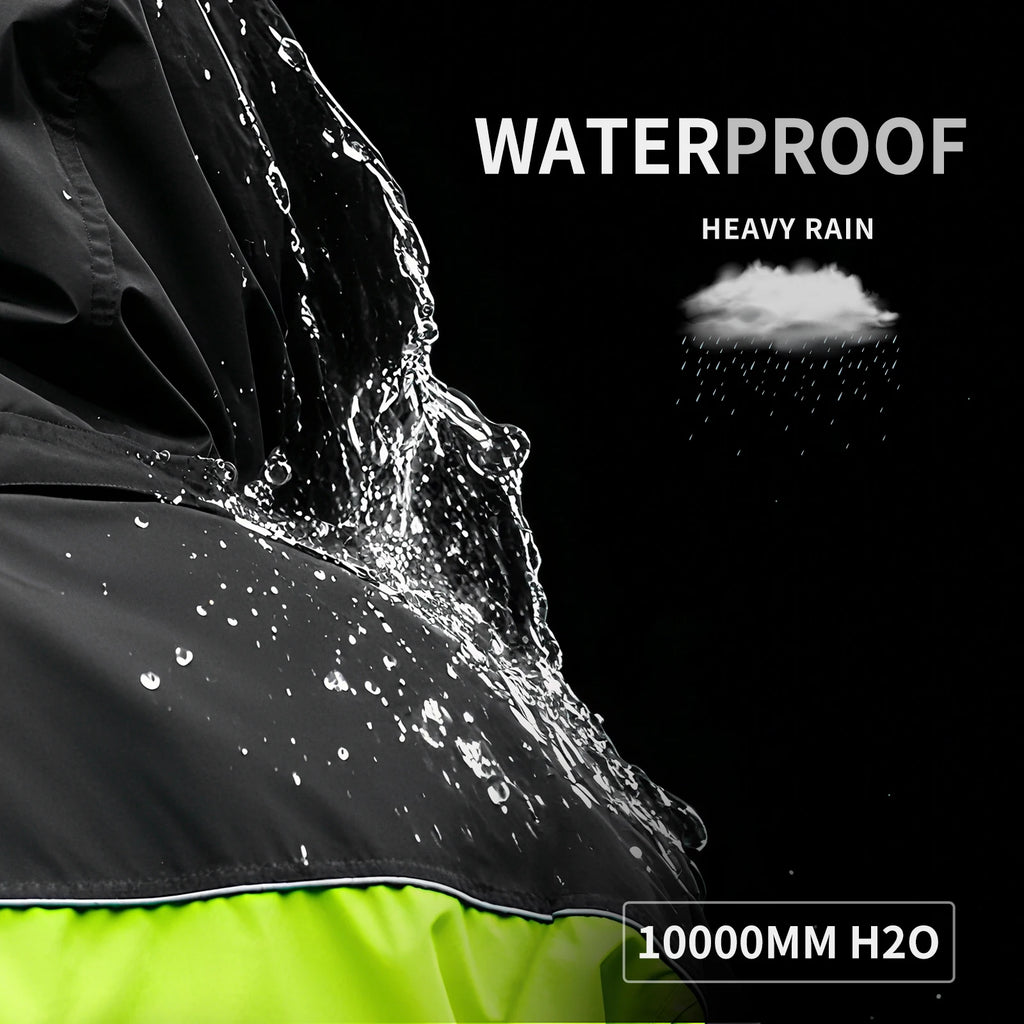 Motorbike Waterproof Riding Suit Rainstorm Prevention Jacket Pants — product photo 2 of 6