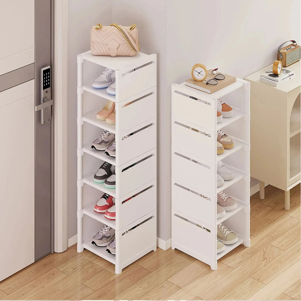 Stackable Shoe Rack Organizer Non-Woven Fabric Space Saving — product photo 3 of 6
