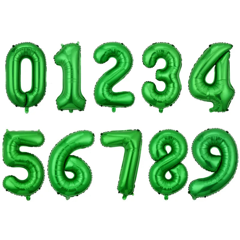 32 Inch Large Number Balloons 0-9 — product photo 4 of 6