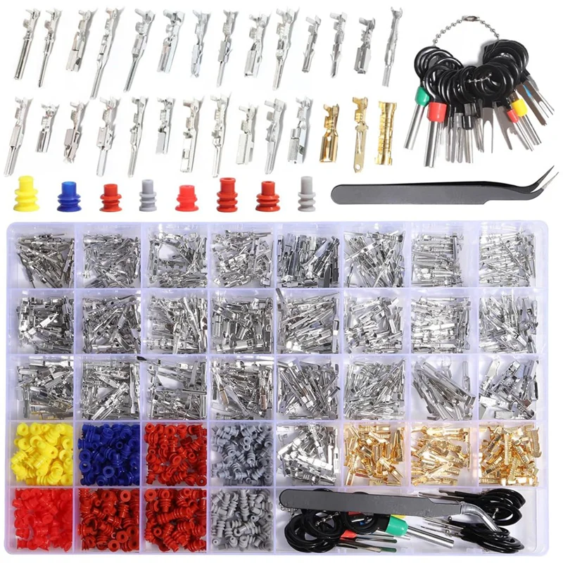 AASS-Terminal Pin Connectors Kit Auto Car Electrical Connector — main product photo