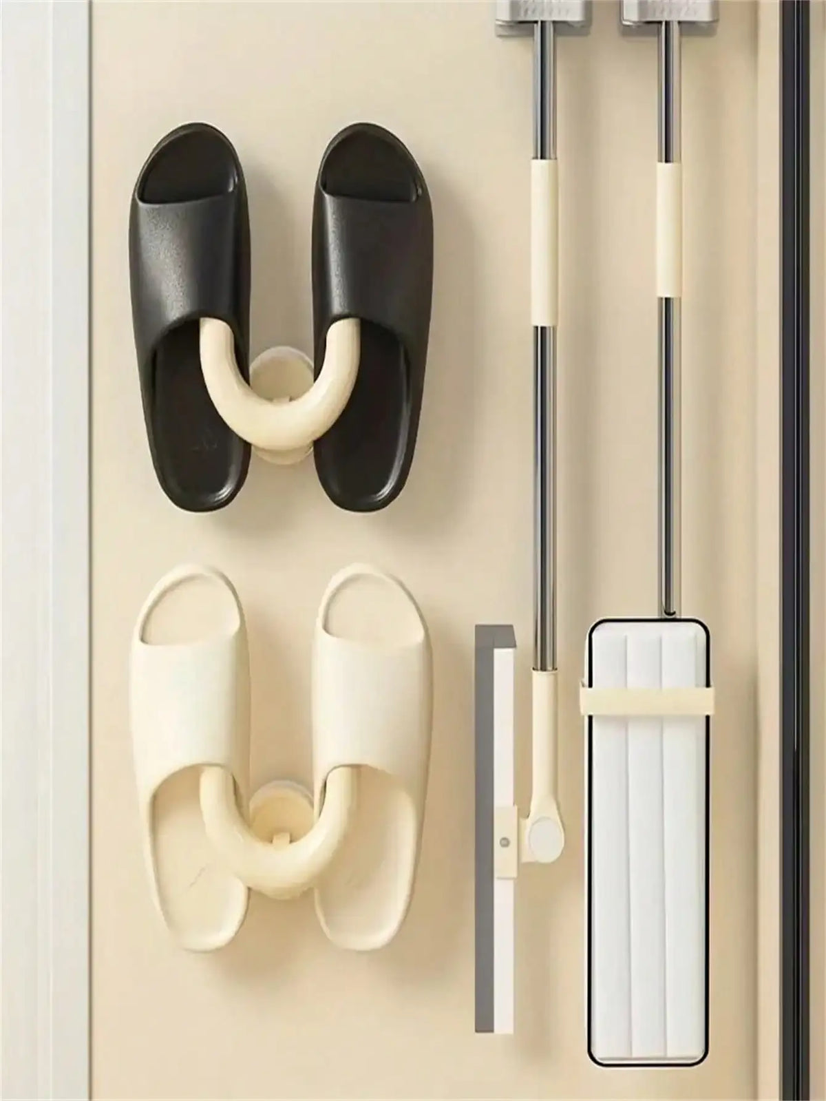 White Suction Cup Shoe Rack — product photo 6 of 6