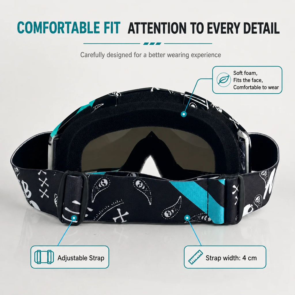 Motorcycle Goggles — product photo 3 of 6