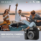 Mini Keychain Camera 4K HD Retro Digital Camera — product photo 2 of 6