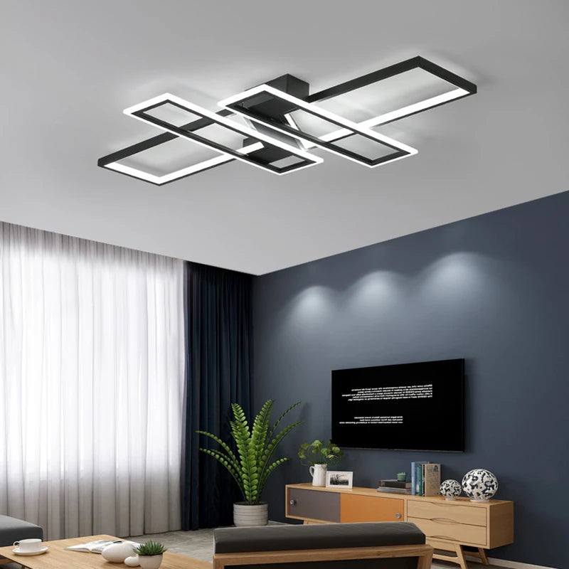 Modern Led Chandeliers For Living Dining Room Bedroom — product photo 3 of 6