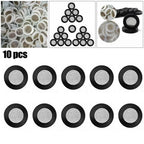10pcs Rubber Gasket With Net 3/4" Shower Head — main product photo
