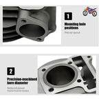 WH100 Motorcycle Cylinder Piston Kit For For Honda — product photo 3 of 6