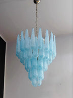 4-8 Layer Colorzied Glass Art E14 LED Ceiling — product photo 5 of 6