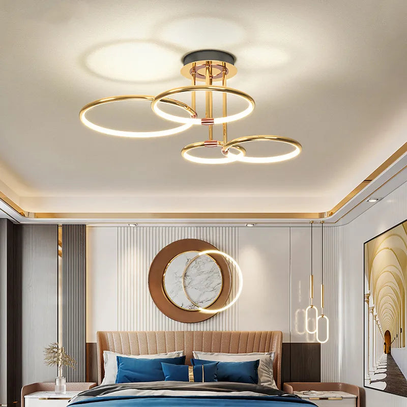 Modern Living room Ring Chandelier Nordic New Design — product photo 3 of 6