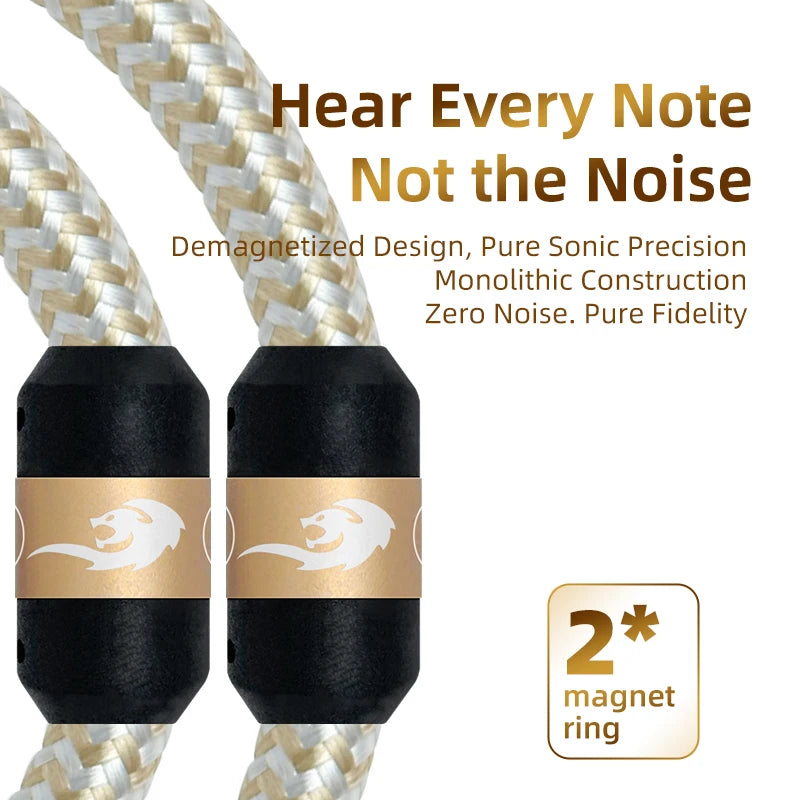Guitar Audio Cable 3M/8M/10M Connection Line 6.35MM Double — product photo 5 of 6