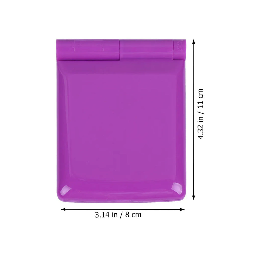 Premium Foldable LED Makeup Mirror Portable Compact Square — product photo 3 of 6