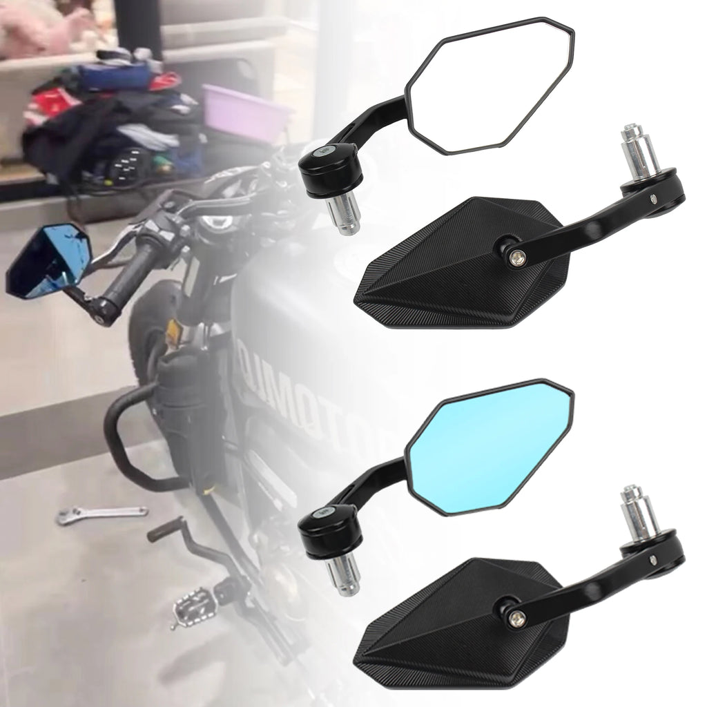 Motorcycle CNC Rearview Mirrors Anti-glare For Kawasaki Z400 — product photo 6 of 6