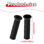 Durable Black Motorbike Handlebar Grips Anti Slip Parts — product photo 6 of 6
