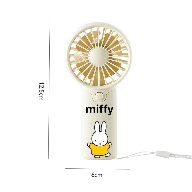 Cute Miffys Mini Fan Girls Boy Outdoor Sports — product photo 5 of 6