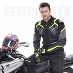Motorcycle Jacket Pants Waterproof Windproof Men Women — product photo 2 of 6