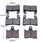Front & Rear Brake Pads for Honda CB400 — product photo 2 of 6